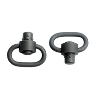 Grovtec Gtsw105 Heavy Duty Qd Swivels 1 Inch Black Nitride 2-Pack