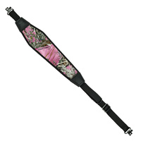 Grovtec Gtsl26 Padded Rifle Sling 48x1 Truetimber Pink Swivels