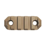 Grovtec Gtsw365 M-Lok Rail Adapter 2.2 Inch 5-Slot Coyote Tan