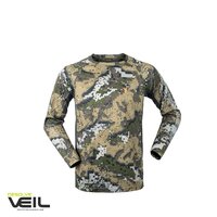 Hunters Element Outdoor Eclipse Crew Lightweight Long Sleeve Tshirt - Desolve Veil # [size L]