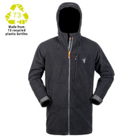 Hunters Element Fleece Sentry Bush Coat Full Zip - Black #sen Blk