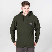 Hunters Element Amble Fleece Hoodie - Forest Green #amble Fg
