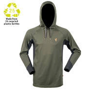 Hunters Element Eclipse Hood Quick Dry - Forest Green #eclipse Hfg [size 3xl]