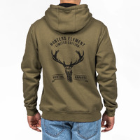 Hunters Element Outdoor Windproof Tine Hoodie - Khaki #tine Kh