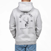 Hunters Element Croaker Hoodie - Grey Marle #croaker Gry