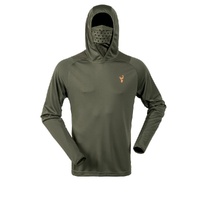 Hunter Element Eclipse Vantage Hoodie V2 - Forest Green #forest Green