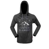 Hunters Element Mens Outdoor Range Tech Hoodie - Charcoal #range Cc