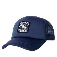 Hunters Element Bull Tahr Trucker Cap Curved Peak - Navy #9420030055428