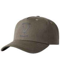 Hunters Element 5 Panel Snapback Otago Cap Curved Peak - Moss Green #9420030055527