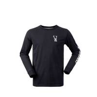 Hunters Element Mens Outdoor Jerry Ls Tee - Black #jerry Bl