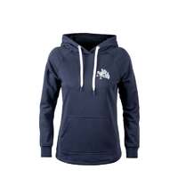 Hunters Element Leave It Hood Womens Pullover - Navy #leave Nv