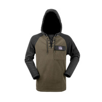 Hunters Element Whakarapu Ls Hood - Forest Green Black #whakarapu Fgb