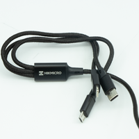 Hikmicro 3-in-1 Usb Cable - Black #hik-3in1cable
