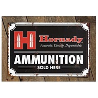 Hornady Decorative Vintage Ammo Sold Here Tin Sign 99118