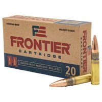 Hornady Frontier Cartridge .300 Aac Blackout 125 Grain Fmj 20 Round Fr400