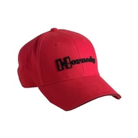 Hornady 9924 Cotton Red Cap Adjustable Embroidered Logo