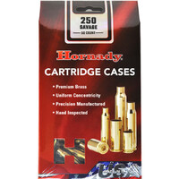 Hornady Reloading Rifle Unprimed Brass Cases .250 Savage - 50 Per Box #h86105