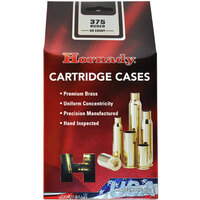 Hornady Reloading Rifle Unprimed Brass Cases 375 Ruger - 50 Per Box #h8673