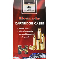 Hornady Reloading Rifle Unprimed Brass Cases .35 Remington - 50 Per Box #h8729