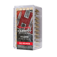 Hornady 17 Hmr V‑max Varmint Express Rimfire Bullet - 17 Gr 2550fps 50pk #83170
