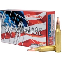 Hornady 8027 American Whitetail 223 Rem 60 Grain Sp Hunting Ammo 20 Rounds