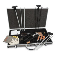 Hoppes Premium Universal Gun Cleaning Accessory Kit - Aluminium Case #hpuacpr