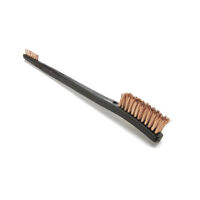 Hoppes Gun Cleaner Intense Phosphor Bristle Cleaning Utility Brush Rugged - Bronze #hp1380p