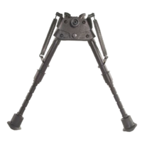 Tikka Harris Rifle Stability Adjustable Hinged Legs Sako Bipod S/brm - Black 6-9 Inch #209507