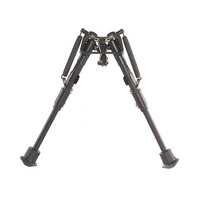 Harris H1a2-br Benchrest Bipod With Adjustable Legs 6 To 9 Inches