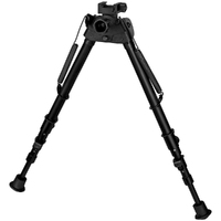 Harris High Rise 13.5 To 27 Inches Picatinny Swivel Bipod - Anodized Black #hs-25cp