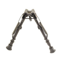 Harris Hs-lm Low Rise Swivel Bipod With Notched Legs 9 To 13 Inches