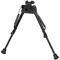 Harris Hs-lp Low Rise Picatinny Swivel Bipod 9 To 13 Inches Anodized Black