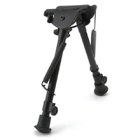 Harris Hunting Shooting Gun Rest Bipod Series 1 Self Level High Great Quality Durable - 9-13" Black #h-l2