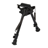 Harris Hunting Shooting Gun Rest Bipod Swivel Stud To Attach The Sling High Quality - 9-13" Black #h-sl