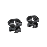 Hawke Match Mount 22112 Weaver Scope Rings 1 Inch Low