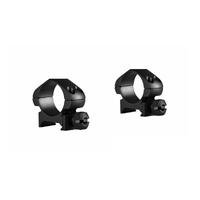 Hawke 23000 Steel Scope Rings 1 Inch Low Weaver 2 Piece