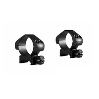 Hawke 23006 Steel Scope Rings 30mm Medium Weaver 2 Piece