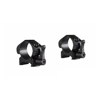Hawke 23010 Precision Steel Ring Mounts 1 Inch Low Lever