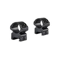 Hawke 22113 Match Mount 1 Inch Weaver Medium Rings