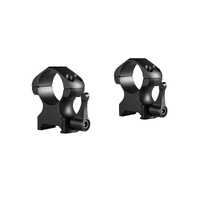 Hawke 23012 Steel Scope Rings 1 Inch High Weaver Lever