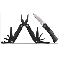Imperial Schrade Knife And Tool Combo W Black Nylon Belt Sheath - 6.5 Inch Overall #impcom9cp