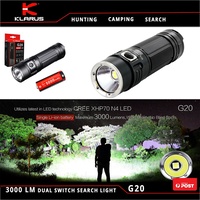 Klarus 3000Lums Flashlight G20
