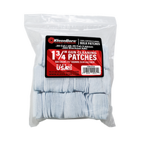 Kleenbore Cp17b Cotton Gun Cleaning Patches 1.75 Inch For .28-.35 Caliber