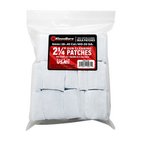 Kleenbore Cp18b Cotton Cleaning Patches 2.25 Inch For .38 To .45 Caliber 500 Pack