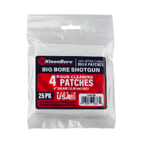 Kleenbore P206 Big Bore Cleaning Patches 25 Pack 4 Inch