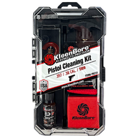 Kleenbore Pk210 Handgun Cleaning Kit 9mm 357 38 Calibre
