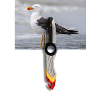 Koi Pat Pacific Gull Folding Fishing Knife With Serrated Blade