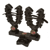 Kolpin Motorbike Rhino Grip Xl Double - Pair Handle Bar Mount For Rifles / Shotguns - Black #kp21515