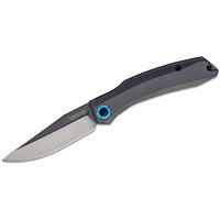 Kershaw Highball Two-Handed Folding Knife - 2.8 Inch Two-Tone D2 Clip Point Blade Stainless Steel Handles #7010