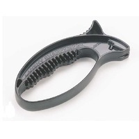 Lansky Quick Edge Tungsten Carbide Pull Thru Style Sharpen Kitchen Outdoor Sporting Knives - Plastic Housing Black #llstcs